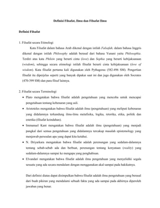 Jelaskan Apa Itu Filsafat Ilmu Jelaskan Apa Itu Filsafat Ilmu