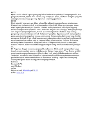 Definisi karya ilmiah | DOC