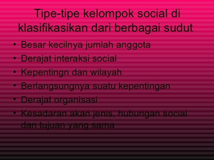 Definisi Kelompok Sosial Definisi Kelompok Sosial