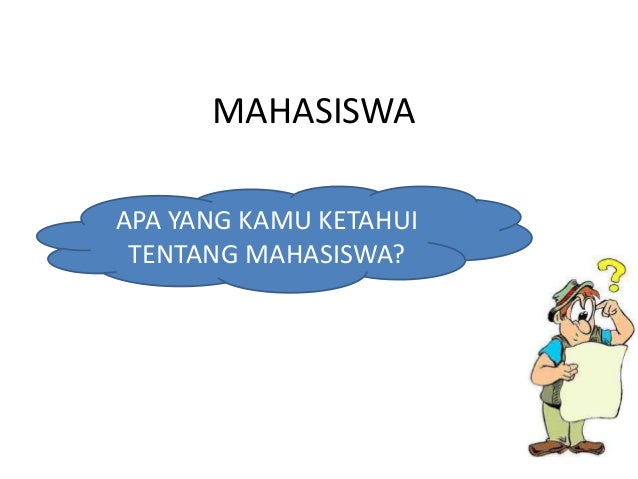 Definisi Mahasiswa