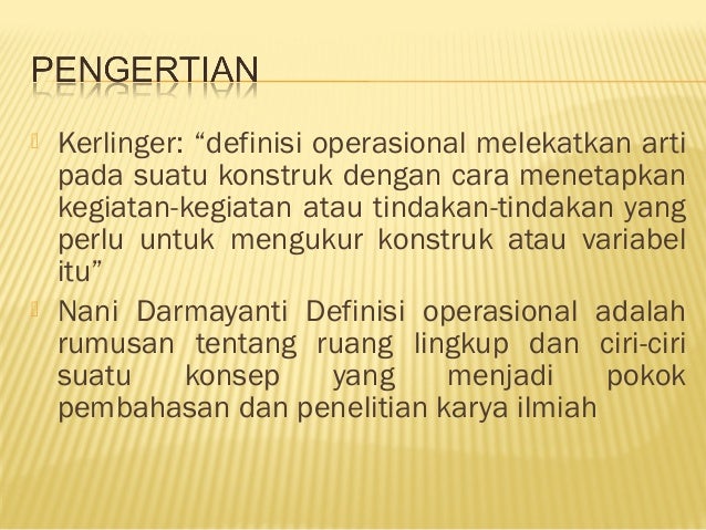 Contoh Identifikasi Variabel Penelitian - Halloween 