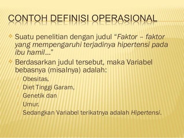 Definisi operasional ppt