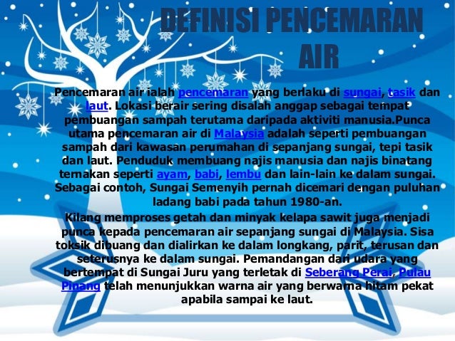 Pencemaran Air