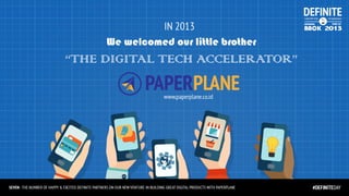 So, in 2013 we welcome!
our little brother…!

PaperPlane Logo!

PaperPlane Description!

 