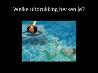 Welke uitdrukking herken je? 