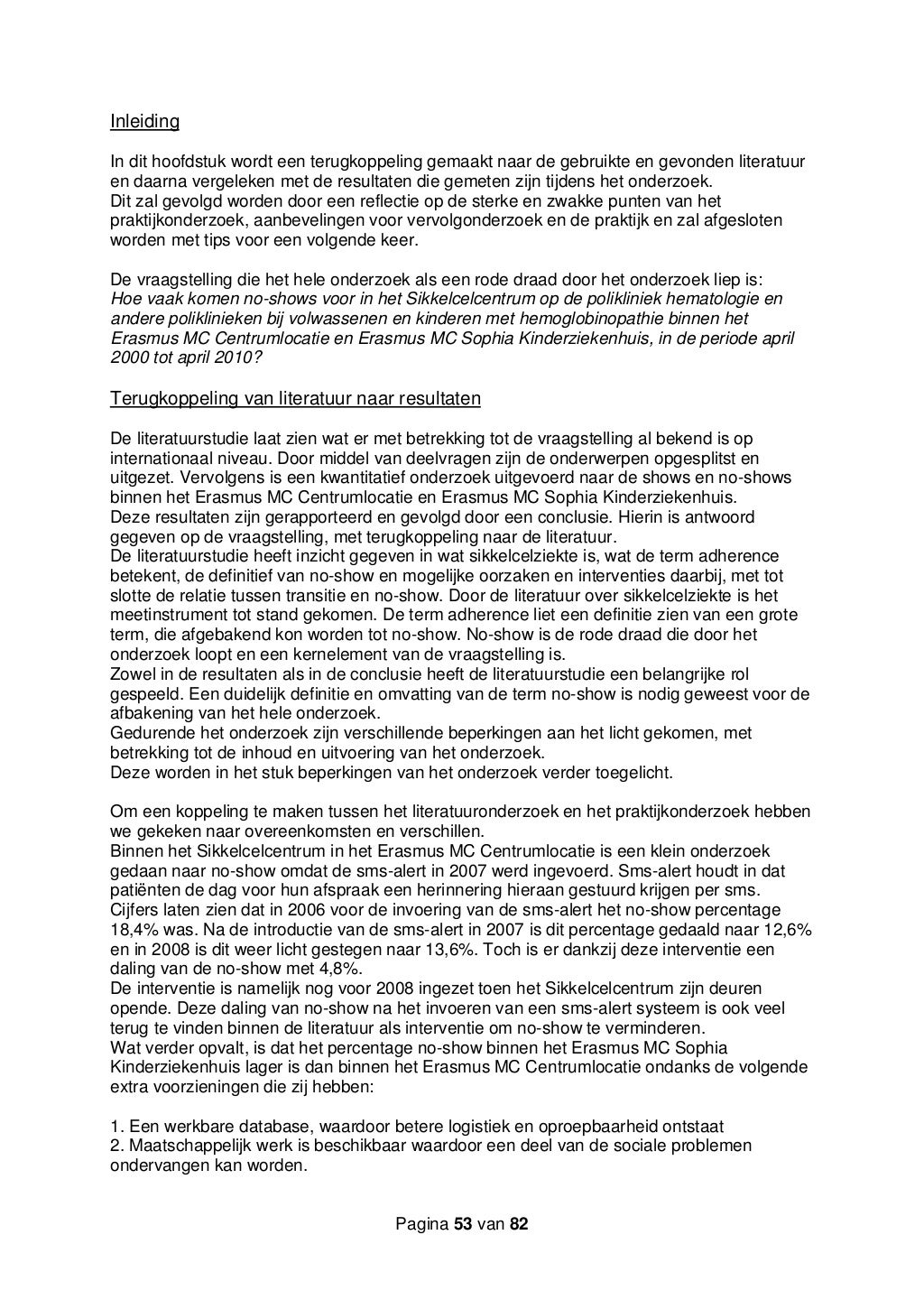 Scriptie HBOV