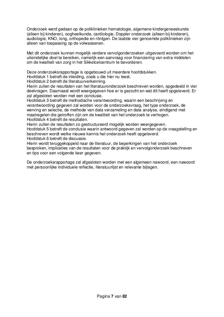 Voorbeeld Voorwoord Scriptie