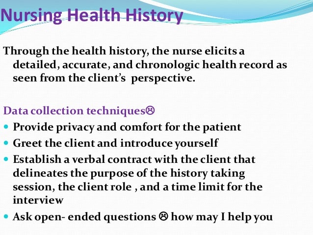 nursing health assessment