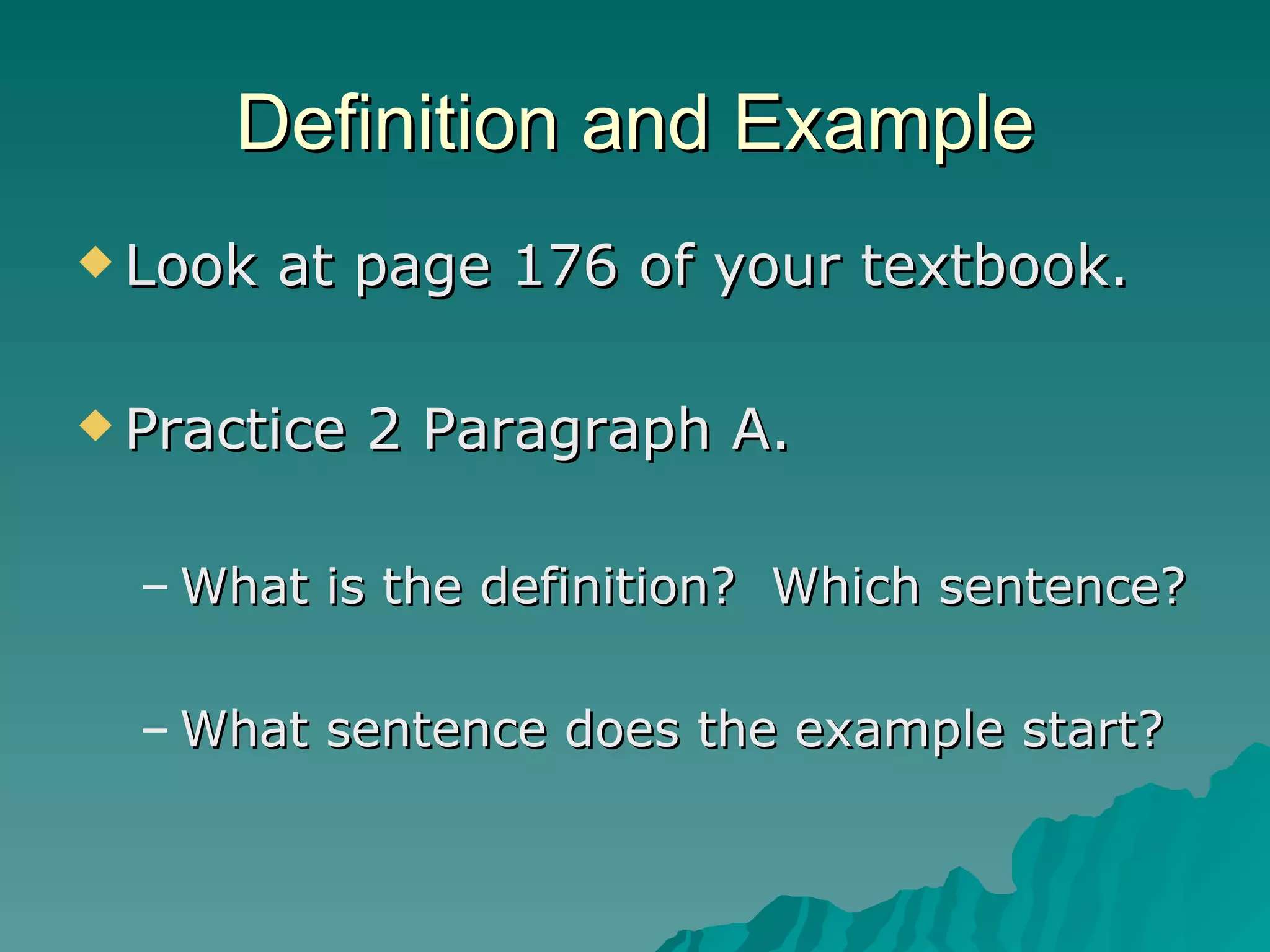Definition And Example 1 | PPT