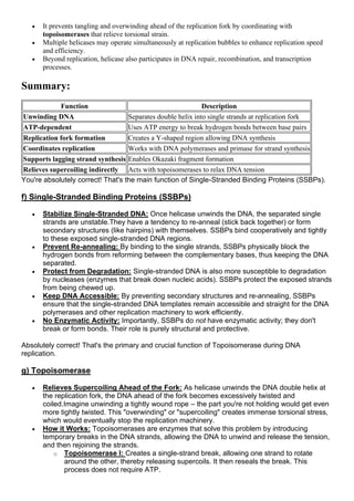 Definition and purpose of dna replication, BMLT | PDF
