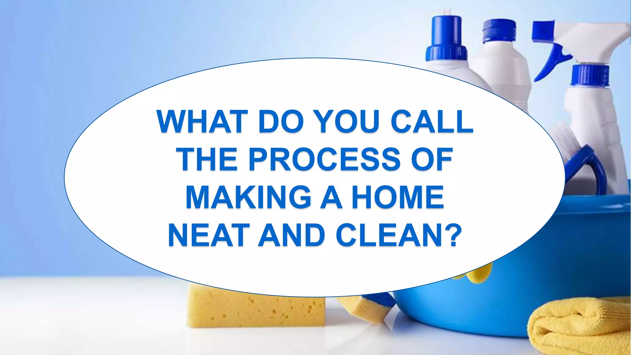 Definition and Scope of Housekeeping PPT