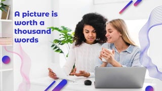 A picture is
worth a
thousand
words
 