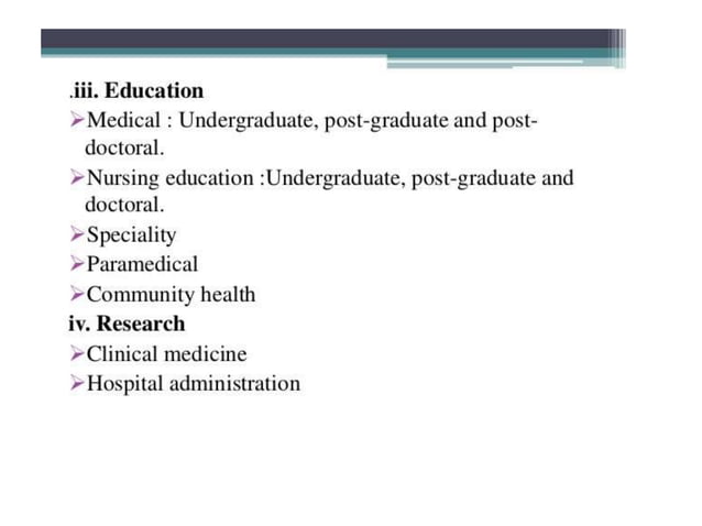 Definition Classification And Function Of Hospital