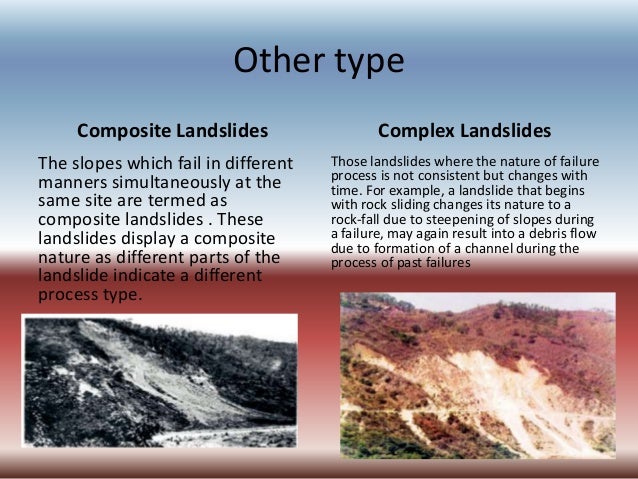 Definition, classification & types of landslide