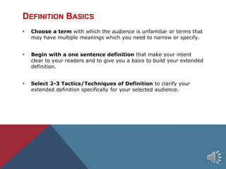 Definition | PPTX