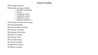 Definition, nature and scope of Sociology.pptx