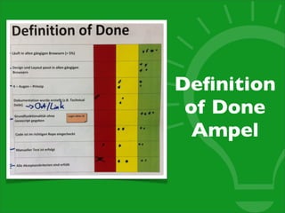Deﬁnition
of Done
Ampel

 