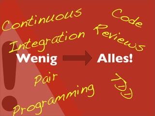 Co
s
ou
de
inu
nt
Rev
Co
iew
on
i
at
gr
te
s
n
I
Wenig

D

TD

r

ir
a
P
g
in
m
am
gr
o

Alles!

 