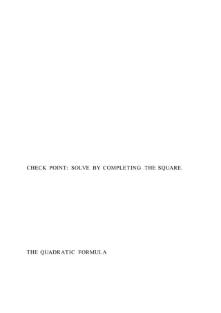 DEFINITION OF A QUADRATIC EQUATION A quadratic equatio | DOCX