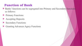 Bank Function Business Besides the Basic Functions of a Banker | PPTX