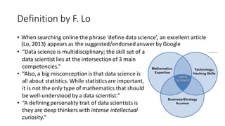 Simple Data Science Definition What is Data Science | PDF
