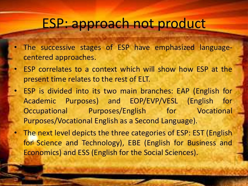 Definition of esp