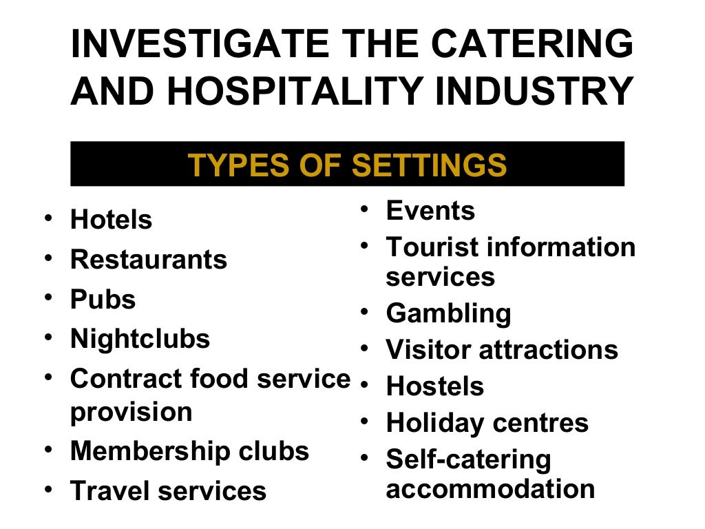 Definition of hospitality