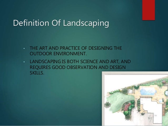 landscaping definition