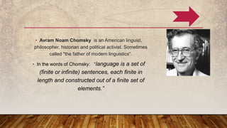 Definition of language | PPTX