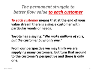 Define Customer Value Lean A Definition of