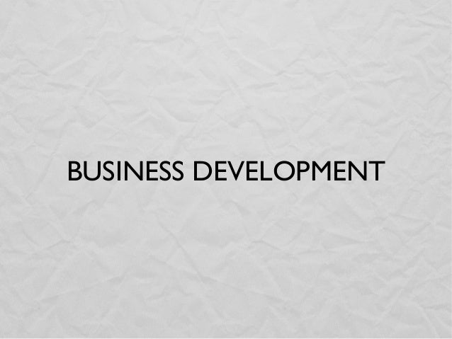 whats the difference between marketing business client development