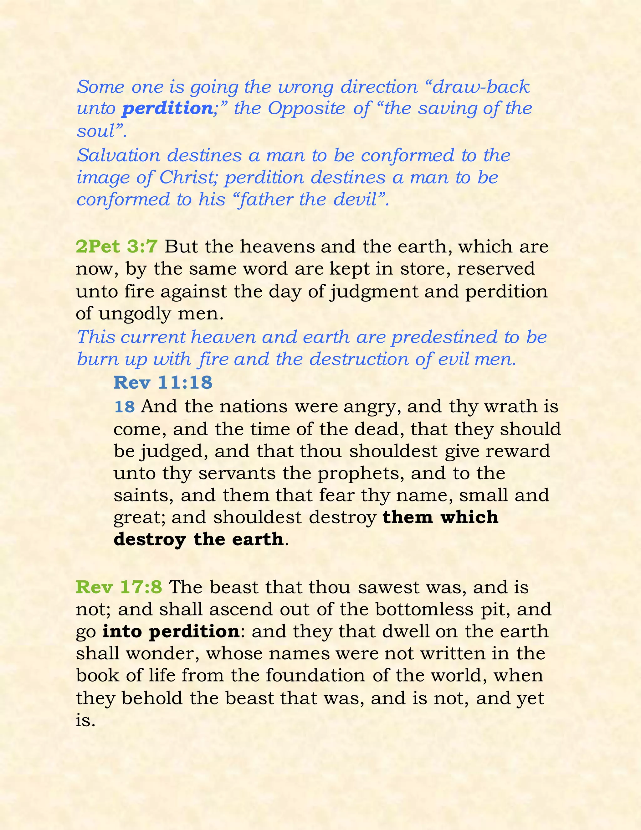 The Definition of Perdition | DOCX