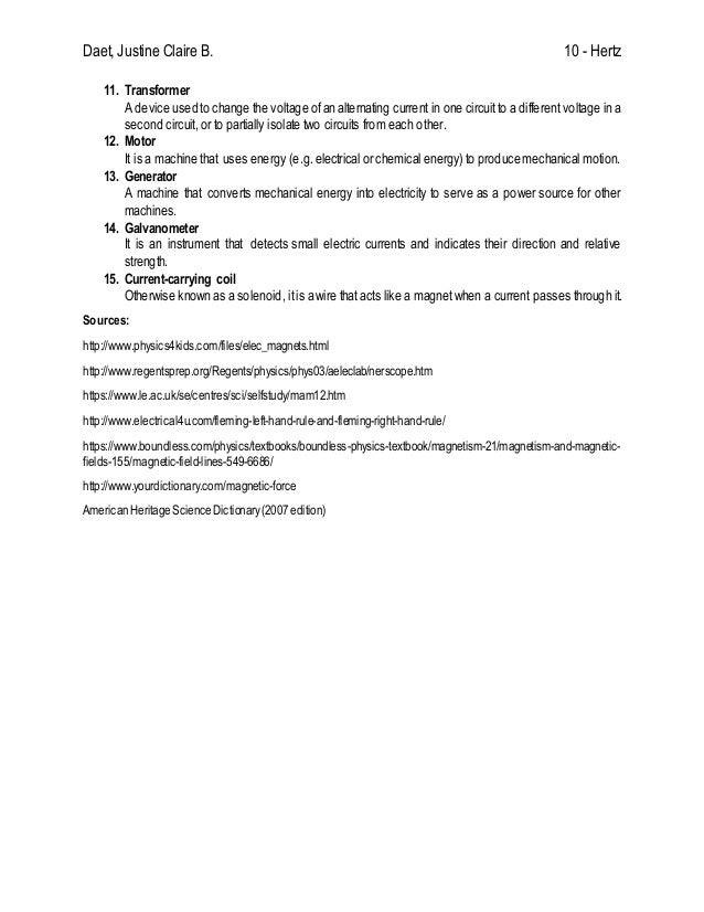 Definition of science terms (DEPED Grade 10 Learner's Module)