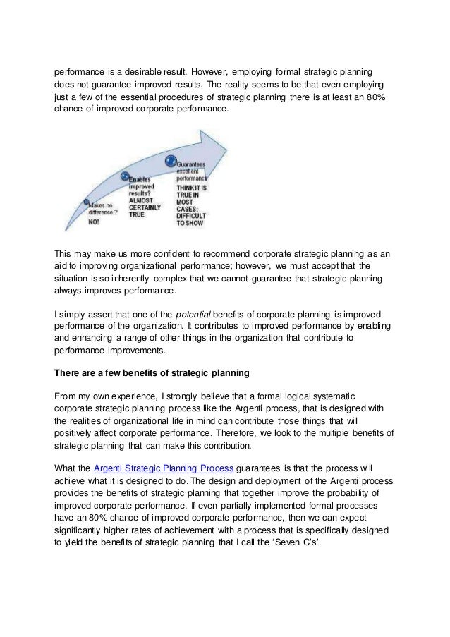 define strategic planning