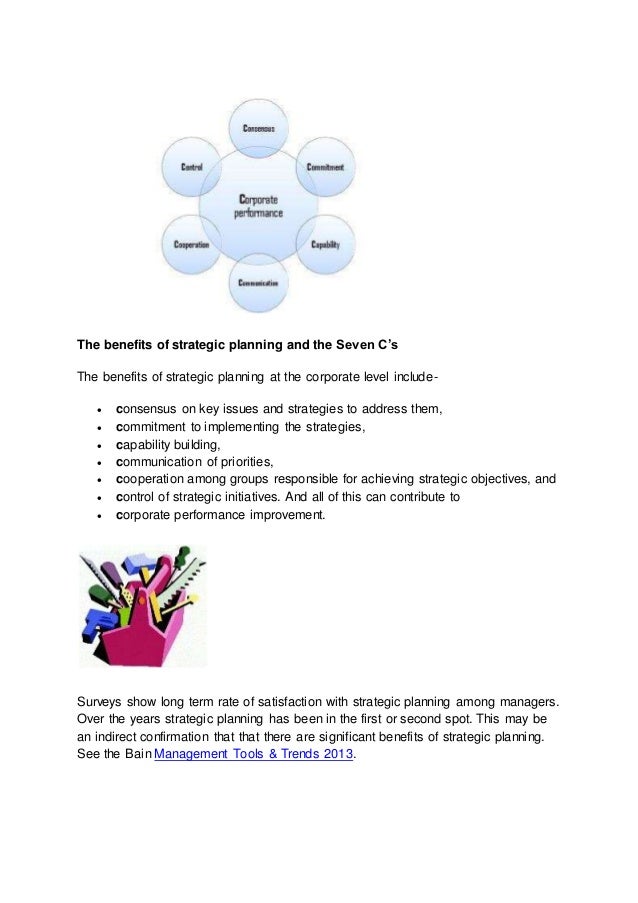 define strategic planning