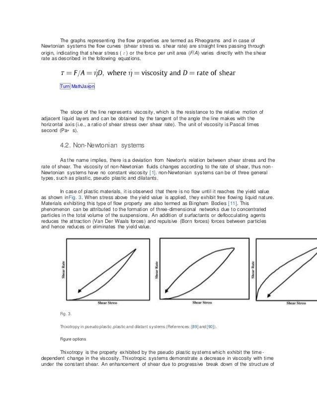 Definition of thixotropy