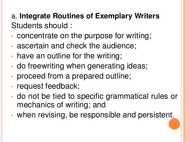 what is the purpose of definition writing