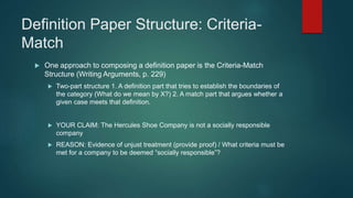 Definition paper | PPTX | Education