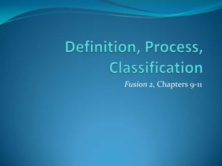 Fusion 2, Chapters 9-11
 