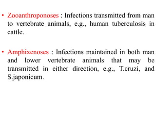 Definitions, Infectious disease epidemiology