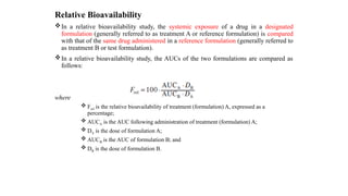 Relative Bioavailability Equation Definitions and terminologies chap 1.pptx