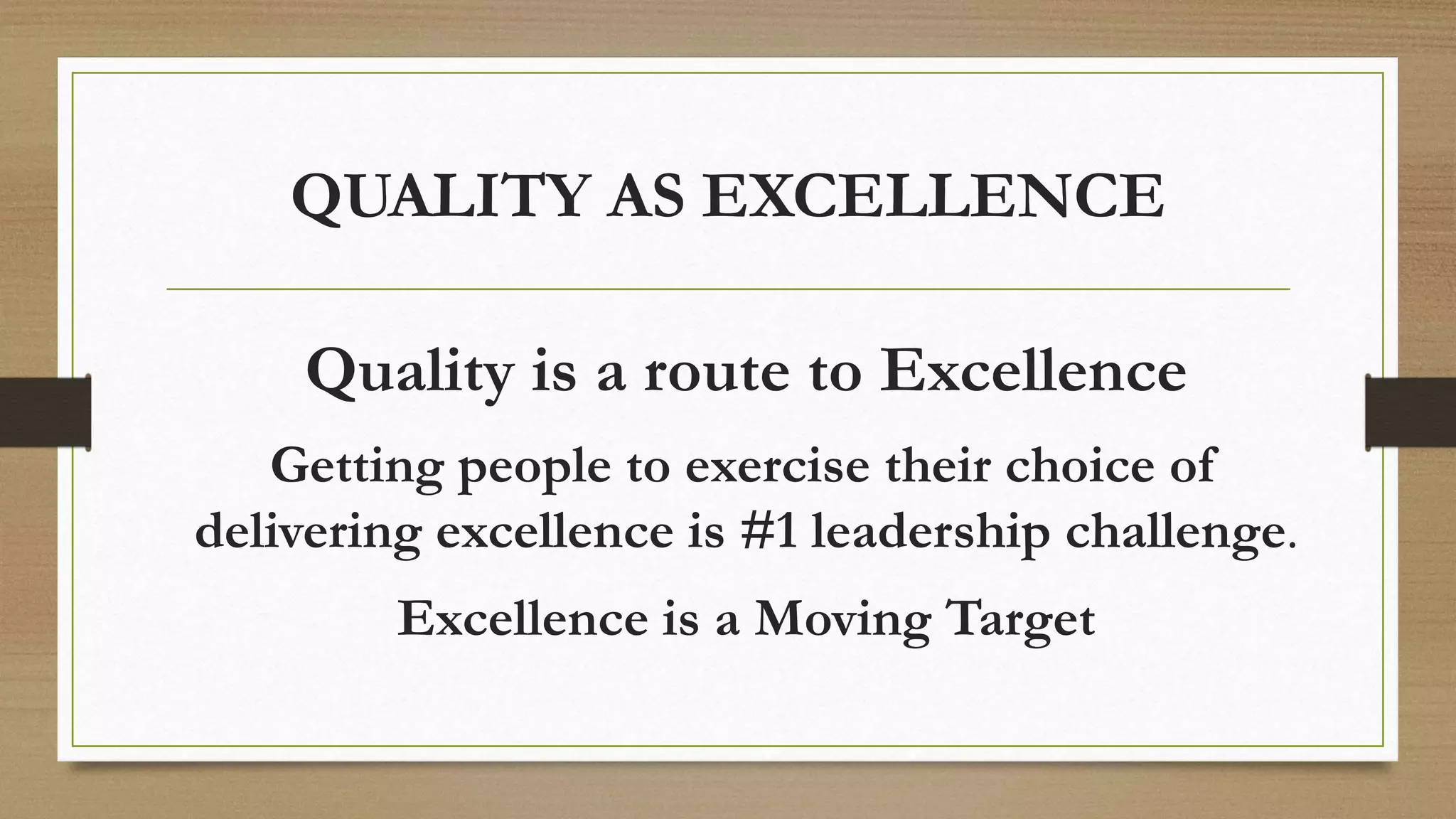 Definitions of quality | PPTX