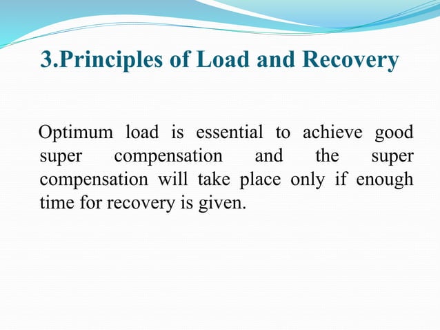 Definition Types And Principles Of Training Load