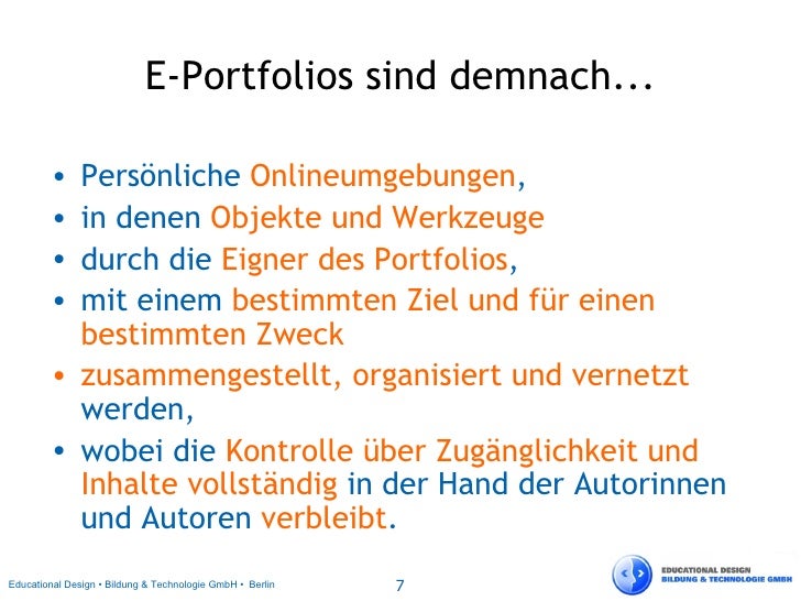 EPortfolio Definition V02 Jh 20090318