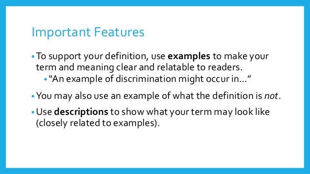 what to write an essay on definition