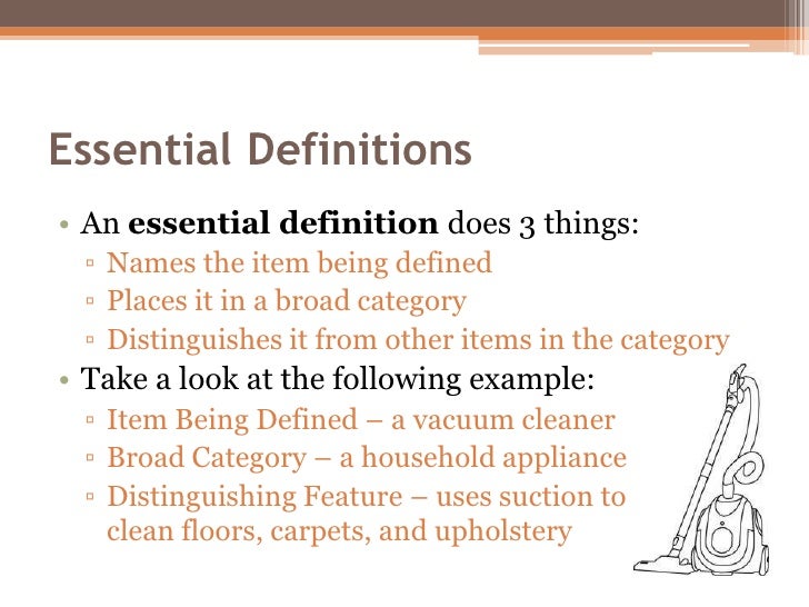 Defenitive essay
