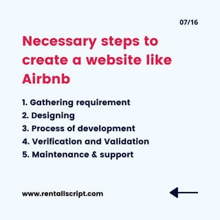 Definitive guide to build a website like airbnb | PDF