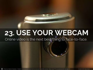 Photo by Valerian Gaudeau - Creative Commons Attribution-NonCommercial-ShareAlike License https://www.flickr.com/photos/23210918@N08 Created with Haiku Deck
 