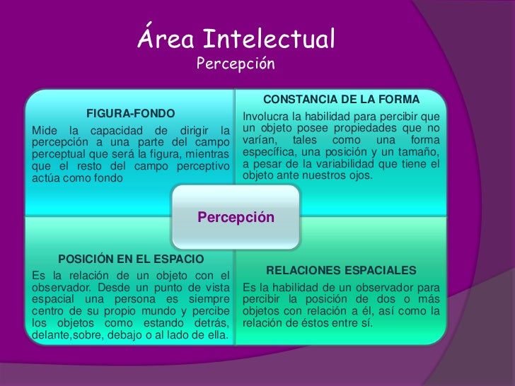 Definitivo area cognitiva