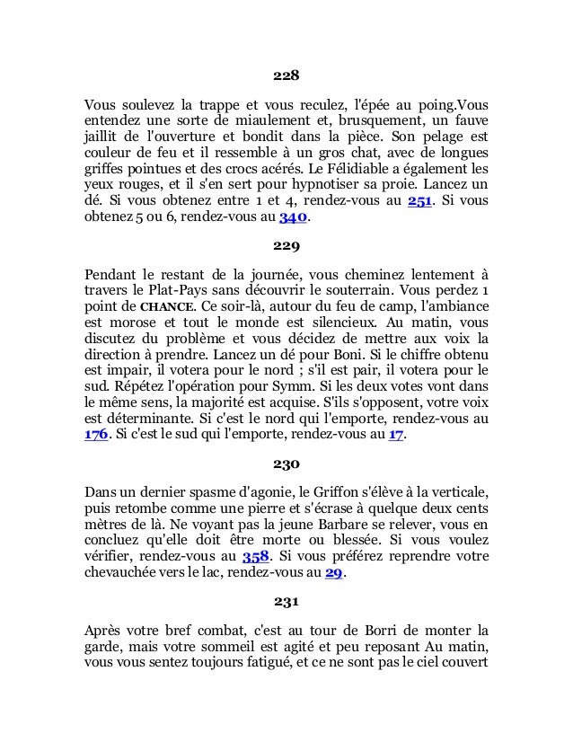 Defis fantastiques 26   la crypte du sorcier Slide 102